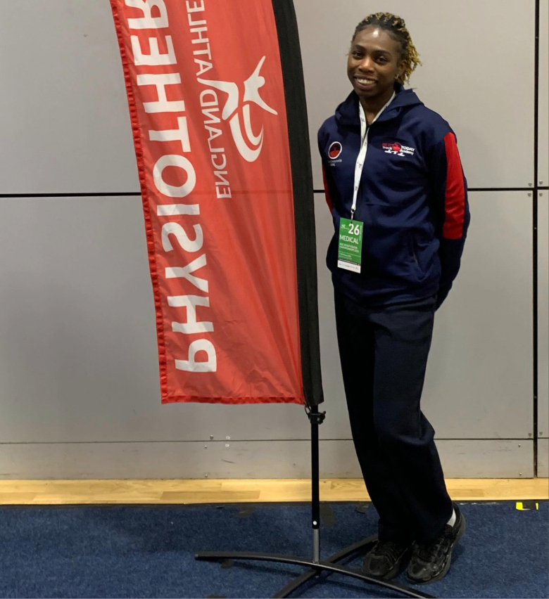 Elizabeth Esan, founder of DoubleE Therapy and competitive basketball athlete